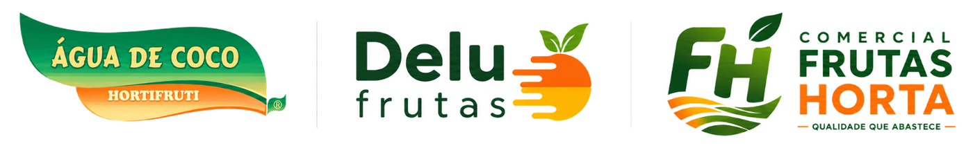 Água de Coco Hortifruti, Delu Frutas e Comercial Frutas Horta